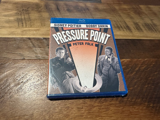Pressure Point (Blu ray, Olive Films, Peter Falk 60’s Classic, NEW)