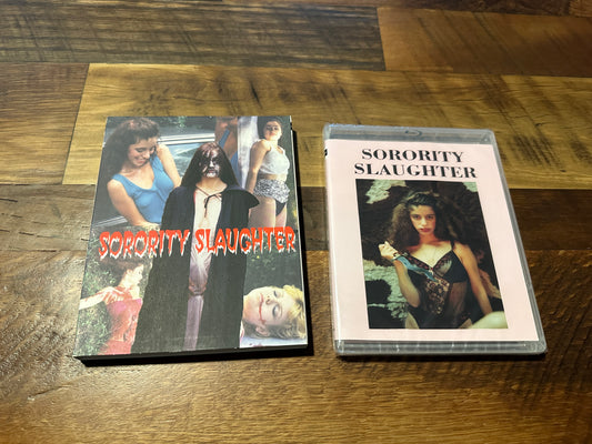 Sorority Slaughter (Blu ray, Vinegar Syndrome Partner Label, Slip, NEW)