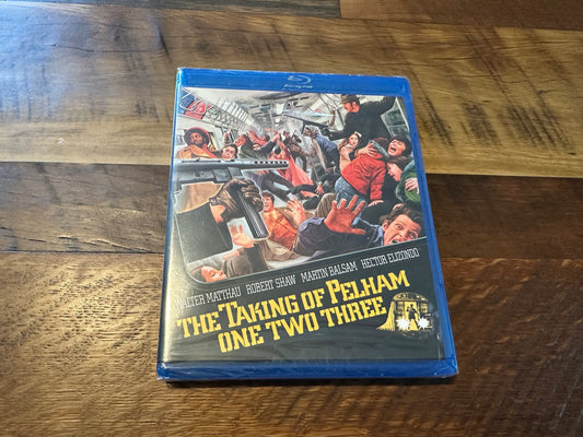 The Taking Of Pelham One Two Three Blu ray-Kino Lorber-70’s-NEW