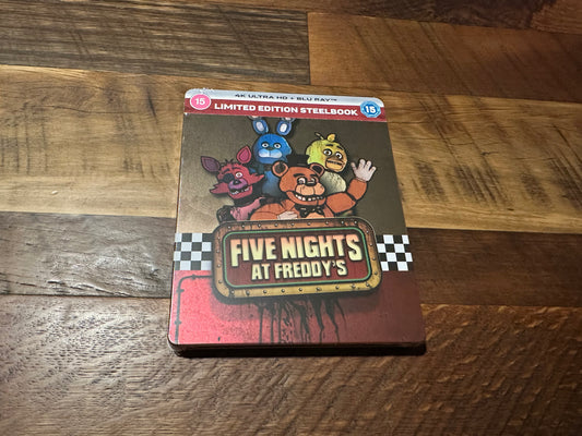 Five Nights At Freddy’s 4K Ultra HD/Blu ray-Universal-Steelbook-Import-NEW