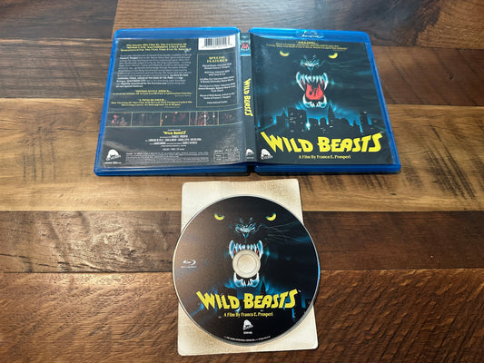 Wild Beasts (Blu ray, Severin Films, 80's Horror, Digitally Remastered)