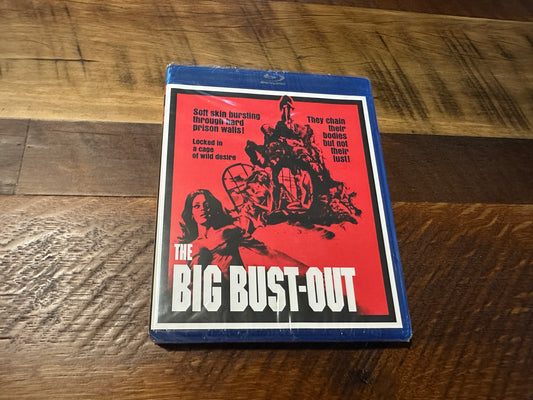 The Big Bust-Out (Blu ray, Scream Factory, 70’s Classic, NEW/Sealed)