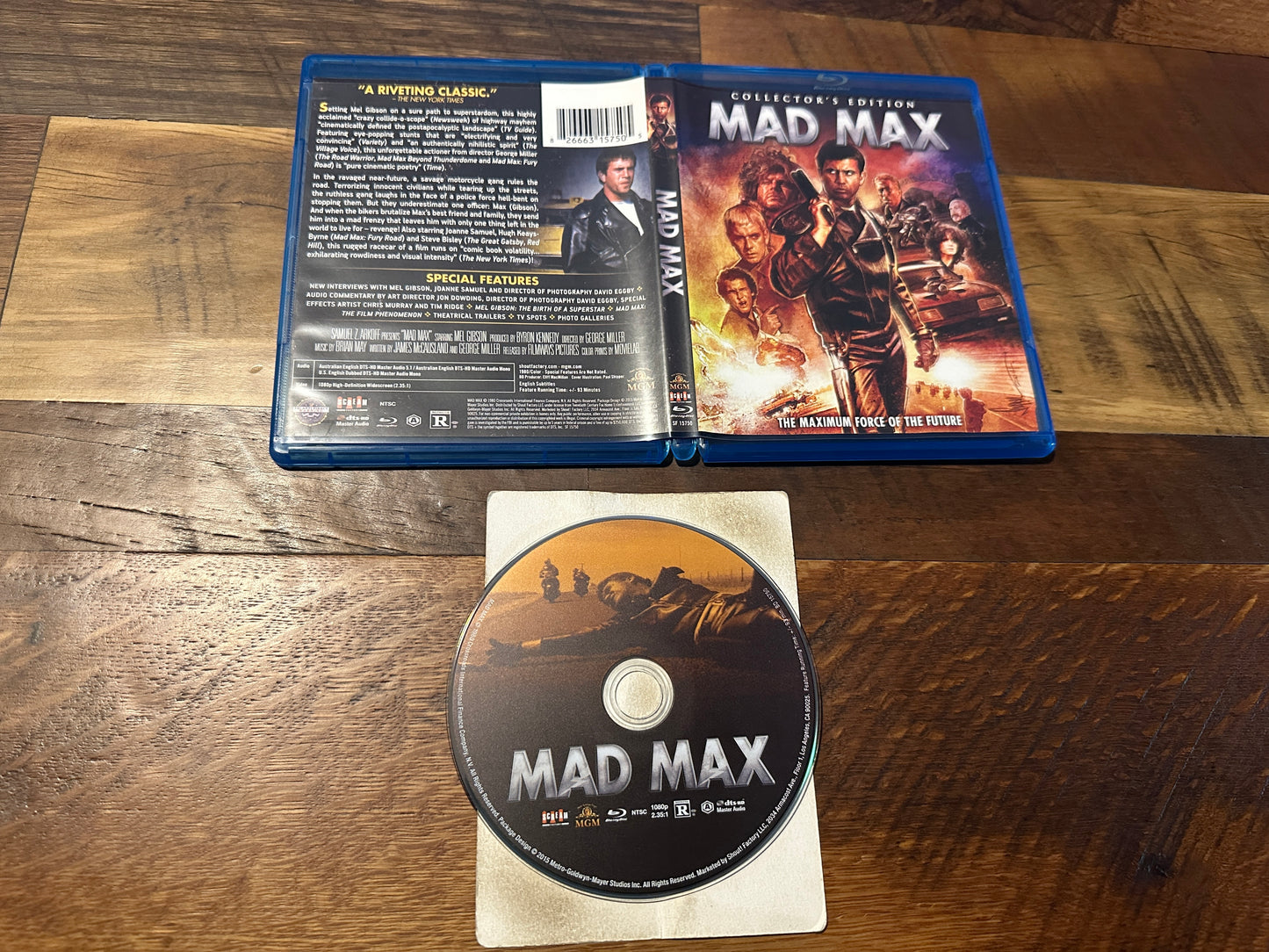 Mad Max Blu ray*Scream Factory*80's Classic*Collector's Edition*