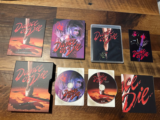 Dance Or Die Blu ray/CD-Terror Vision-Hard Slipcase-Booklet & Poster