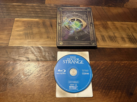 Doctor Strange (Blu ray ONLY, Steelbook, Marvel Studios, No Digital)