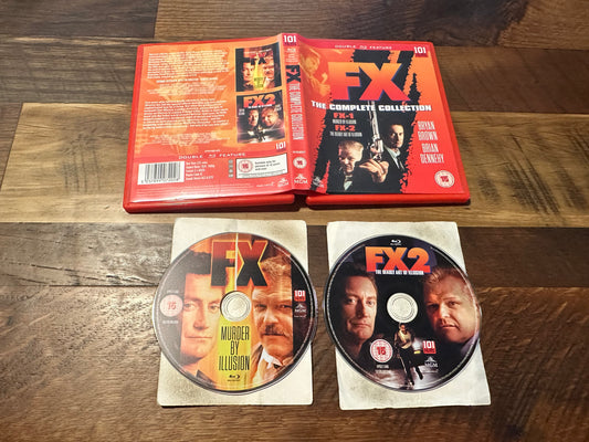F/X The Complete Collection Blu ray-F/X 1 & 2-101 Films-Region B-