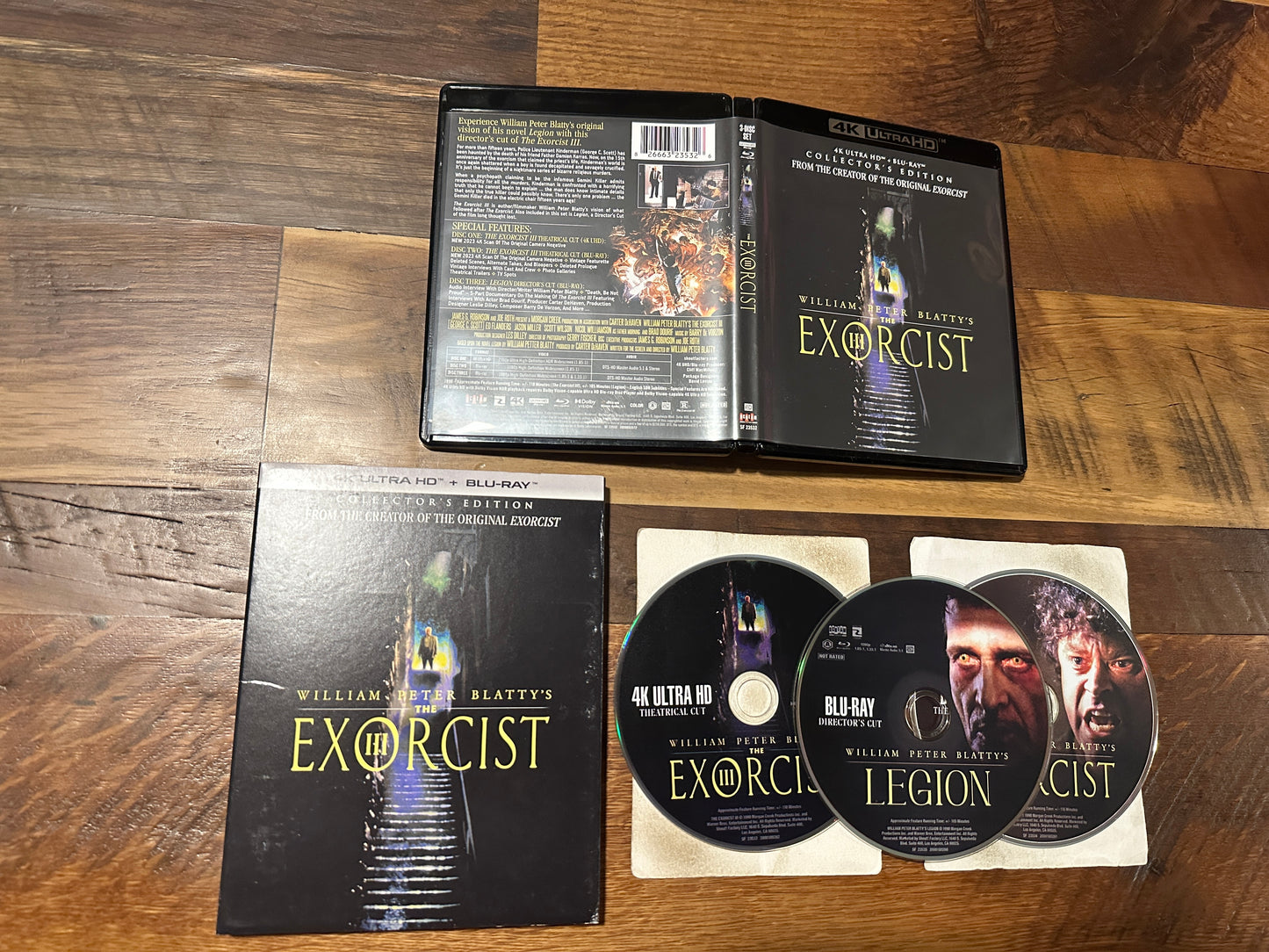 The Exorcist III (4K Ultra HD/Blu ray, Scream Factory, Slipcover, Collector's Ed)