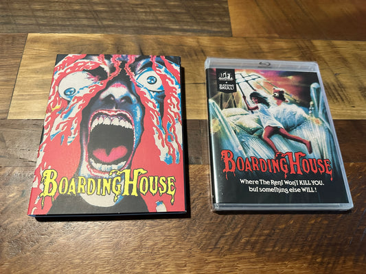 Boardinghouse (Blu ray, Vinegar Syndrome Partner Label, Slipcover, NEW)