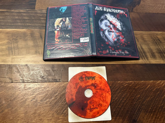 Kill Syndrome DVD-R Toxic Fifth Video-Obscure Horror-ONLY 50 Made