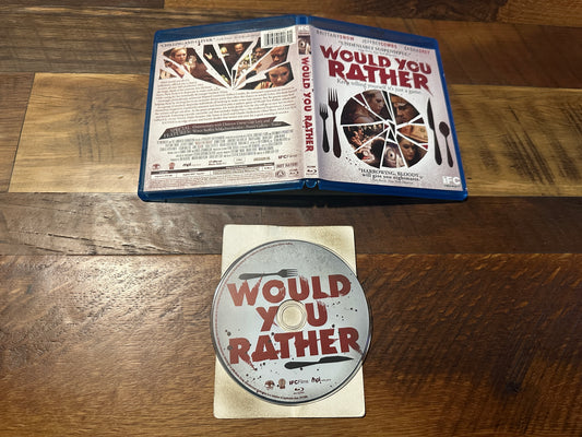 Would You Rather (Blu ray, IFC Films, 2012 Horror Classic, Widescreen)