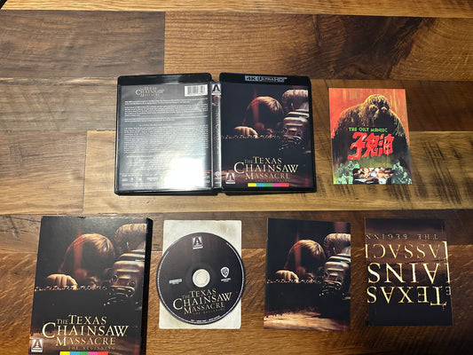 The Texas Chainsaw Massacre The Beginning 4K Ultra HD-Arrow Video-Slipcover-