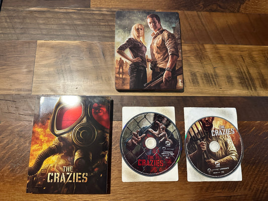 The Crazies 2010 4K Ultra HD/Blu ray-Lionsgate-Steelbook-Slipcover-