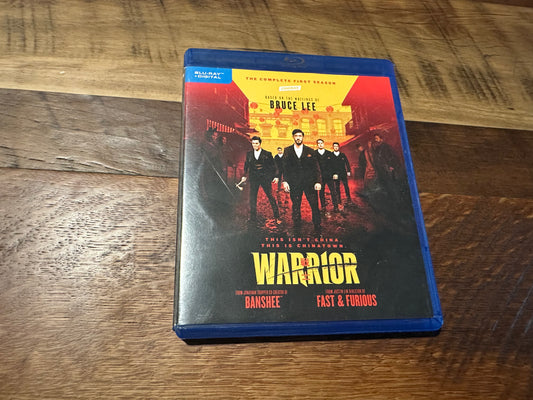 Warrior The Complete First Season Blu ray-Cinemax-3 Disc-No Digital-