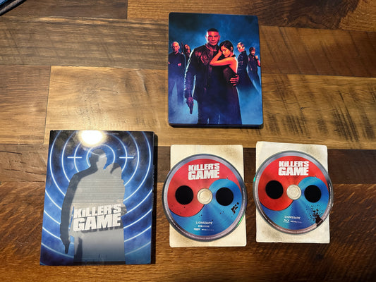 The Killer’s Game (4K Ultra HD/Blu ray, Steelbook, Slipcover, No Digital)