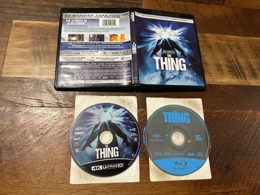 The Thing 1982 4K Ultra HD/Blu ray-Universal-2 Disc-No Digital