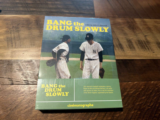 Bang The Drum Slowly 4K Ultra HD-Cinématographe-Vinegar Syndrome-Slip-NEW