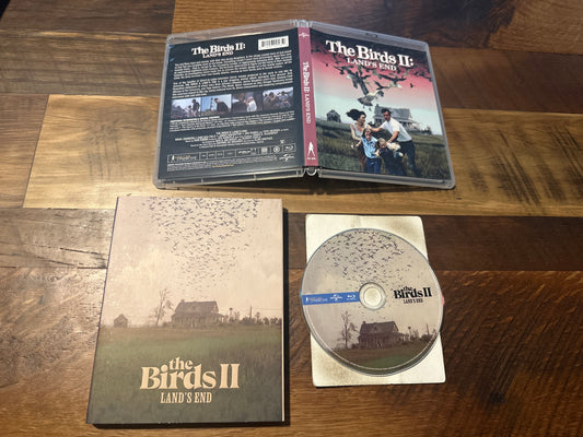 The Birds II Blu ray-Vinegar Syndrome-Slipcover-90’s Horror-