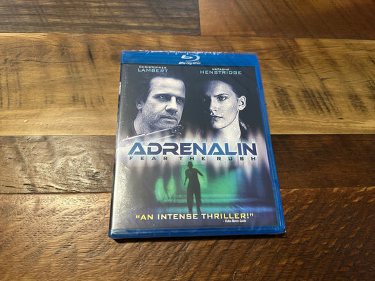 Adrenalin (Blu ray, Ronin Flix, 90’s Classic, Widescreen, NEW/Sealed)