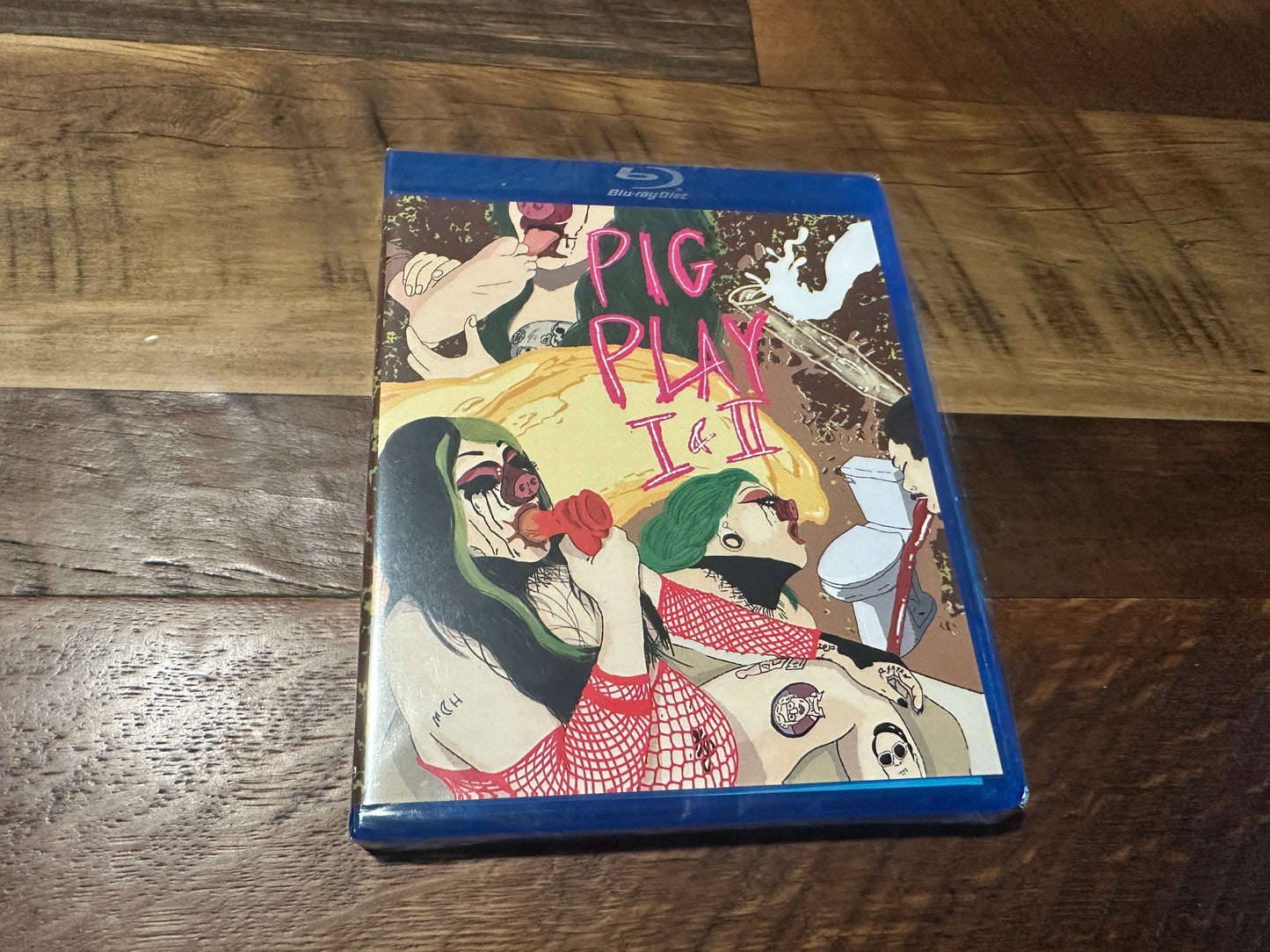 Pig Play 1 & 2 (BD-R, Scum Video, Very Messed Up Shit, NEW/Sealed)