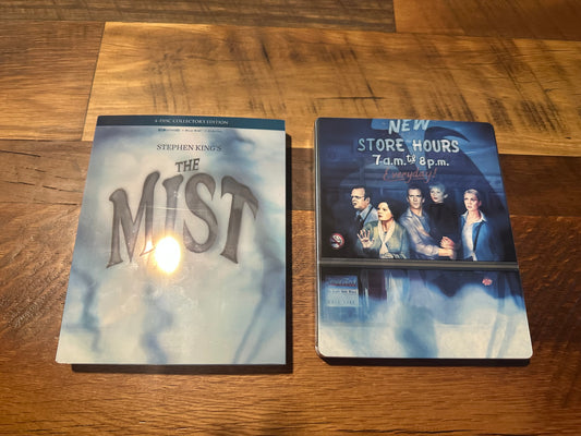 The Mist 4K Ultra HD/Blu Ray-Slipcover-Lionsgate-4 Disc-No Digital