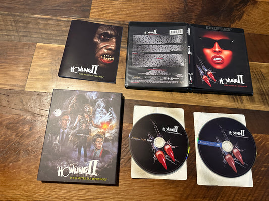 Howling II (4K Ultra HD/Blu ray, Booklet, Vinegar Syndrome, 80’s Horror)