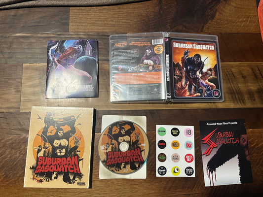 Suburban Sasquatch (Blu ray, Visual Vengeance, OOP Slipcover)