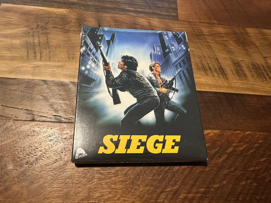 Siege Blu ray*Severin*Rare Slipcover*80's Horror*Scanned In 2K*NEW
