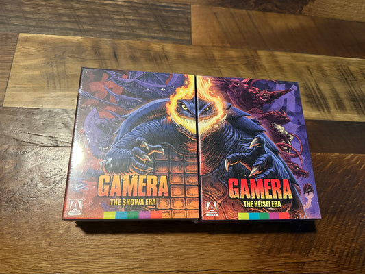 Gamera The Heisei Era & The Showa Era (Blu ray, Boxsets, Arrow, NEW)