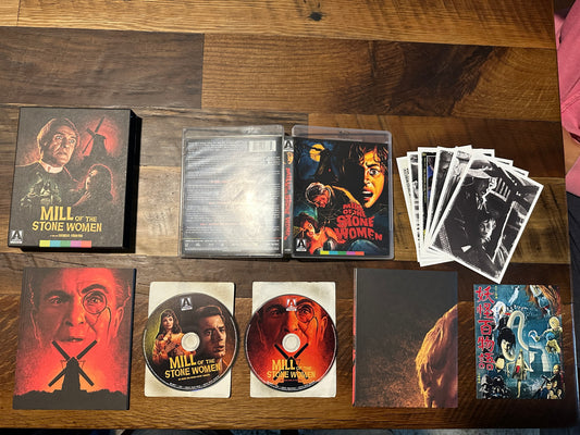 Mill of the Stone Women (Blu ray-Arrow Video, Limited Ed, Booklet, US Release)