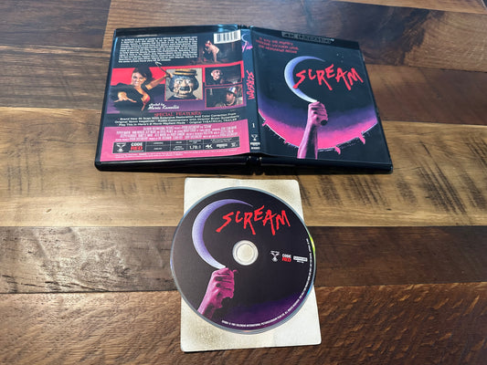 Scream 1981 Blu ray-Code Red-Horror Classic-Widescreen-
