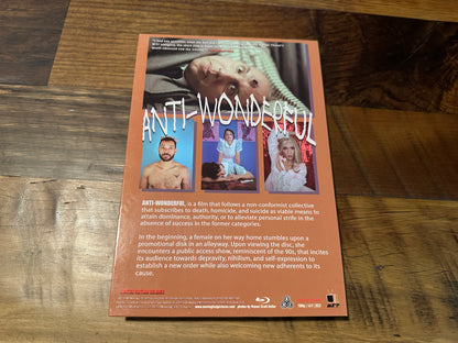 Anti Wonderful Blu ray-Rare Hard Box-ONLY 300 Made-Moving Fast Pictures-Limited Edition-Signed