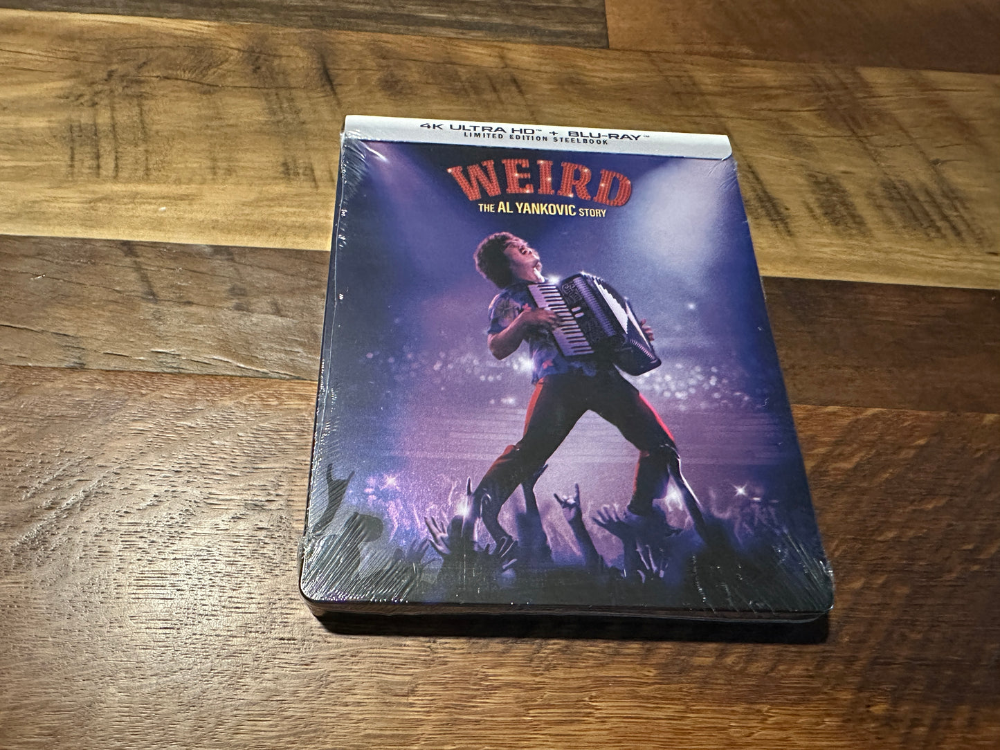 Weird The Al Yankovic Story (4K Ultra HD/Blu ray, Steelbook, Limited, NEW)
