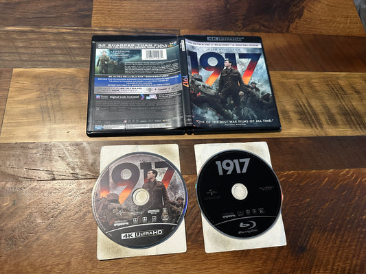 1917 4K Ultra HD/Blu ray-Universal-2 Disc-No Digital