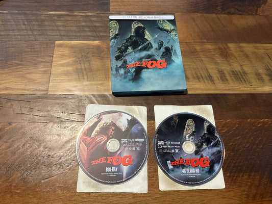 The Fog 4K Ultra HD/Blu ray-Scream Factory-Steelbook-2 Disc-
