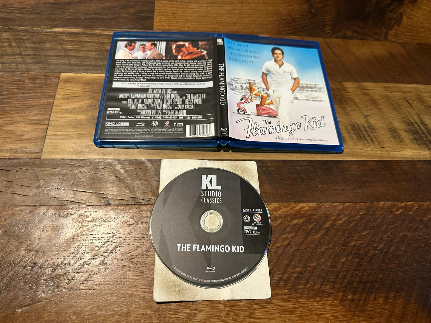 The Flamingo Kid (Blu ray, Kino Lorber, 80’s Classic, Rare, OOP)