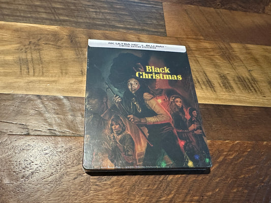 Black Christmas (4K Ultra HD/Blu ray, Steelbook, Scream Factory, NEW)