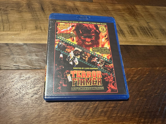 Terror Firmer Blu ray-Troma Entertainment-2 Disc-Classic Horror-NEW