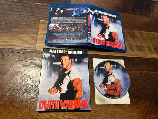 Death Warrant (Blu ray, Scorpion Releasing, Slipcover, Van Damme)