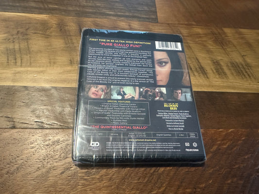 The Case Of The Bloody Iris 4K Ultra HD/Blu Ray-Celluloid Dreams-2 Disc-NEW