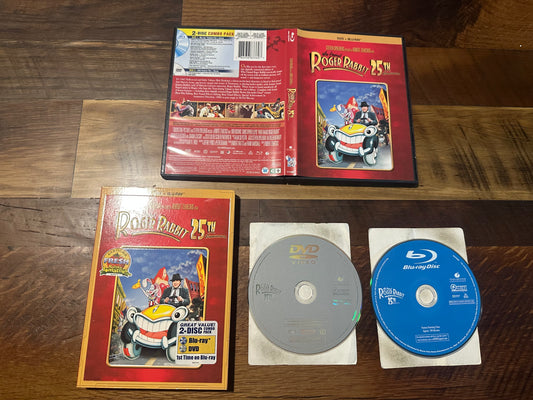 Who Framed Roger Rabbit Blu ray/DVD-Slipcover-Touchstone Home Entertainment-