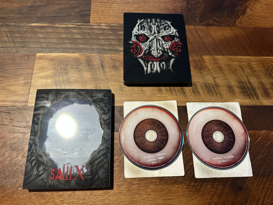 Saw X 4K Ultra HD/Blu ray*Lionsgate*Steelbook*Slipcover*No Digital*