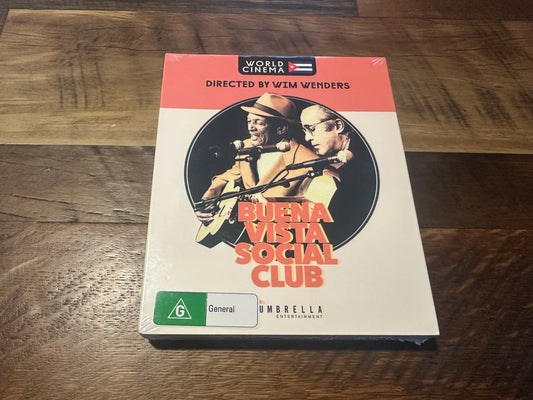 Beuena Vista Social Club Blu ray-Umbrella Ent-Slipcover-World Cinema-Region B-NEW
