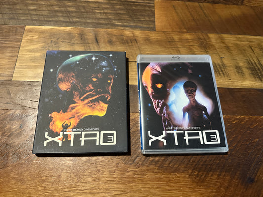 Xtro 3 (Blu ray, Vinegar Syndrome, Slipcover, 90’s Horror Classic, NEW)