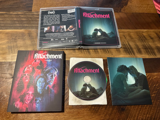 Attachment (Blu ray, Vinegar Syndrome Partner Label, OOP Slipcover)