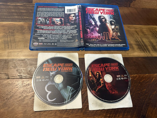 Escape From New York Blu ray-Scream Factory-Collector’s Ed-2 Disc-