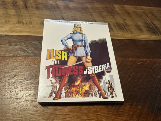 Ilsa The Tigress Of Siberia (4K Ultra HD, Kino Lorber, 70’s Classic, Slip, NEW)