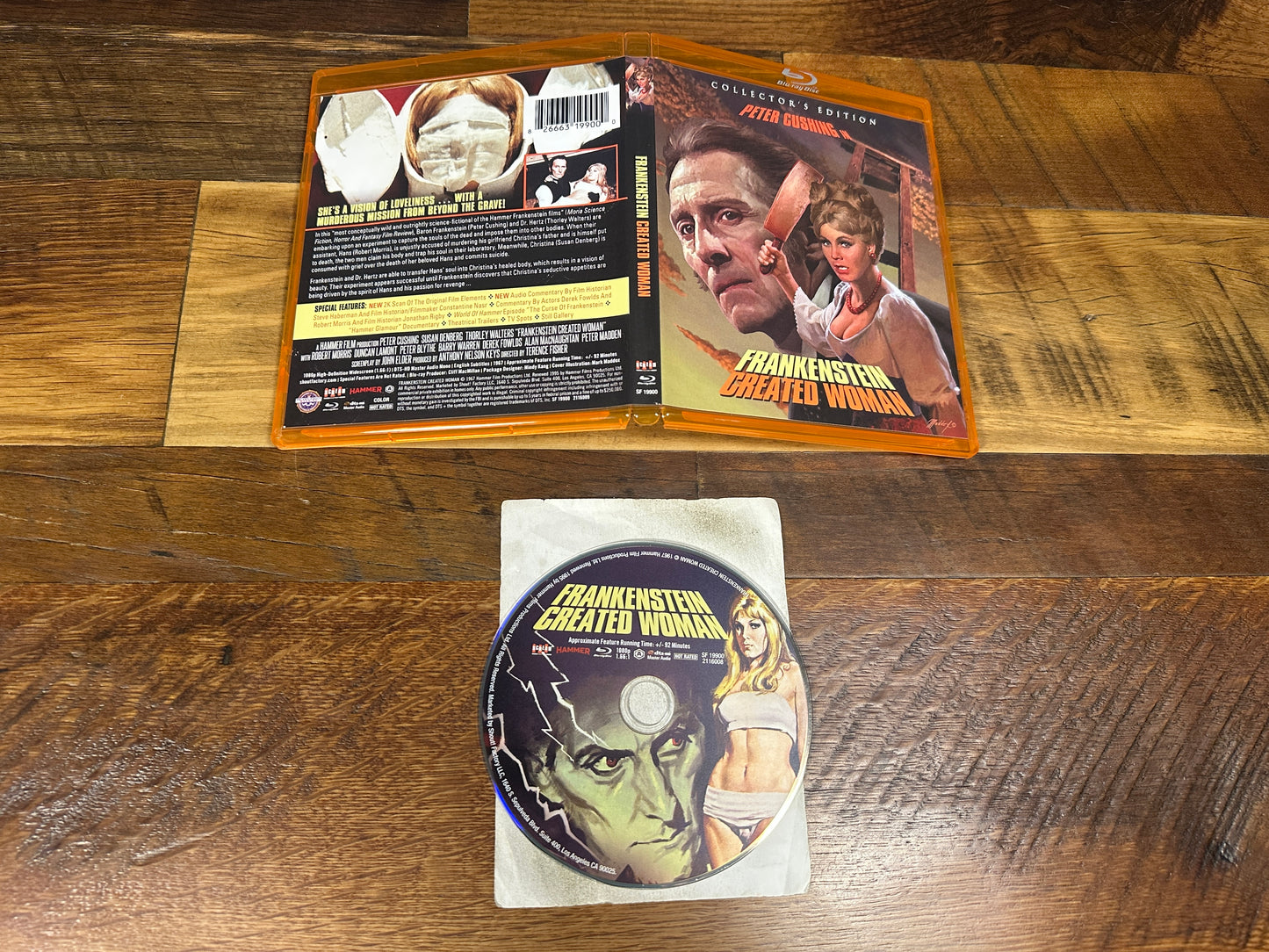 Frankenstein Created Woman (Blu ray, Scream Factory, Collector’s Edition)