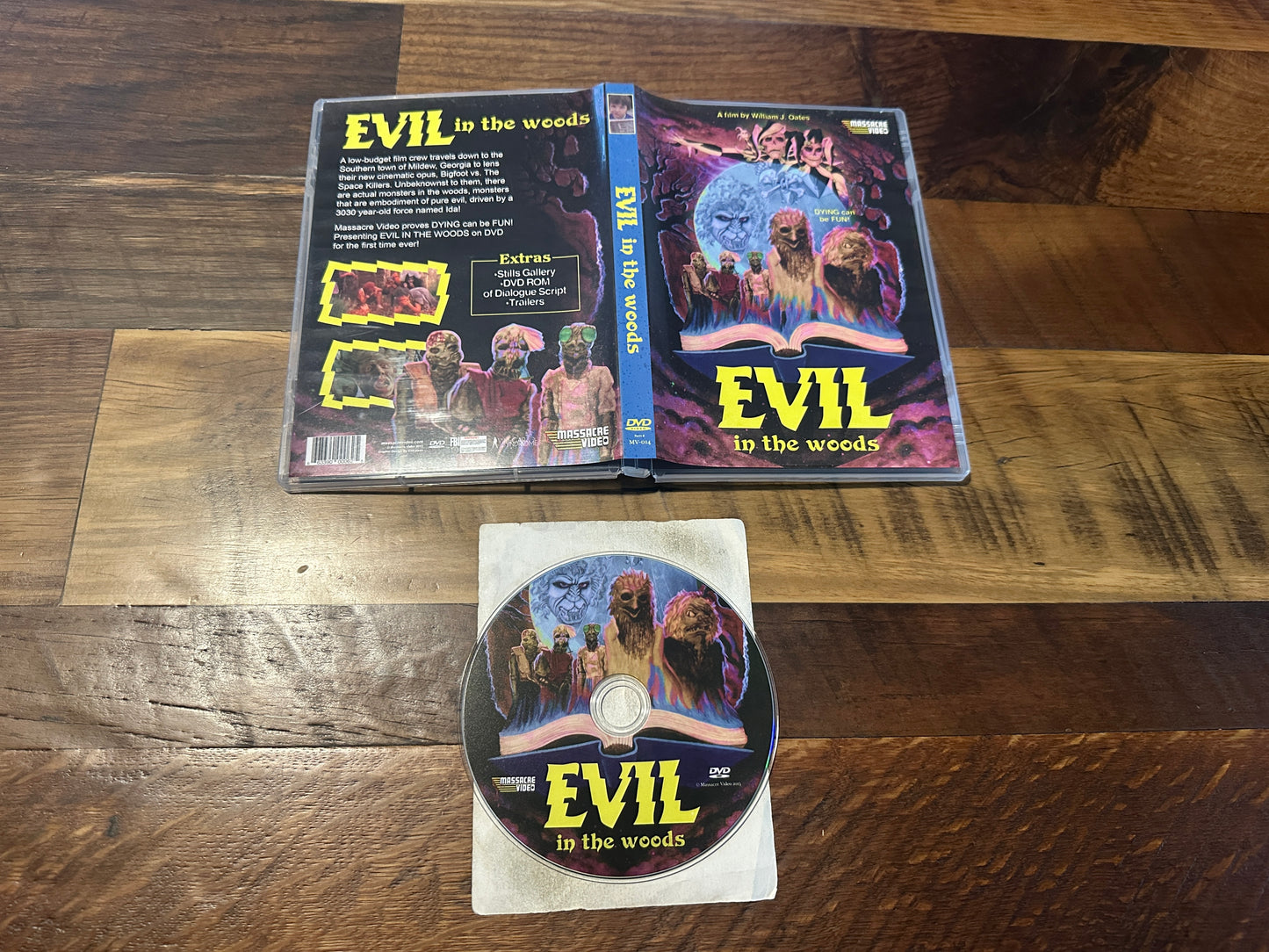 Evil in the Woods (DVD, Massacre Video, Obscure Horror)