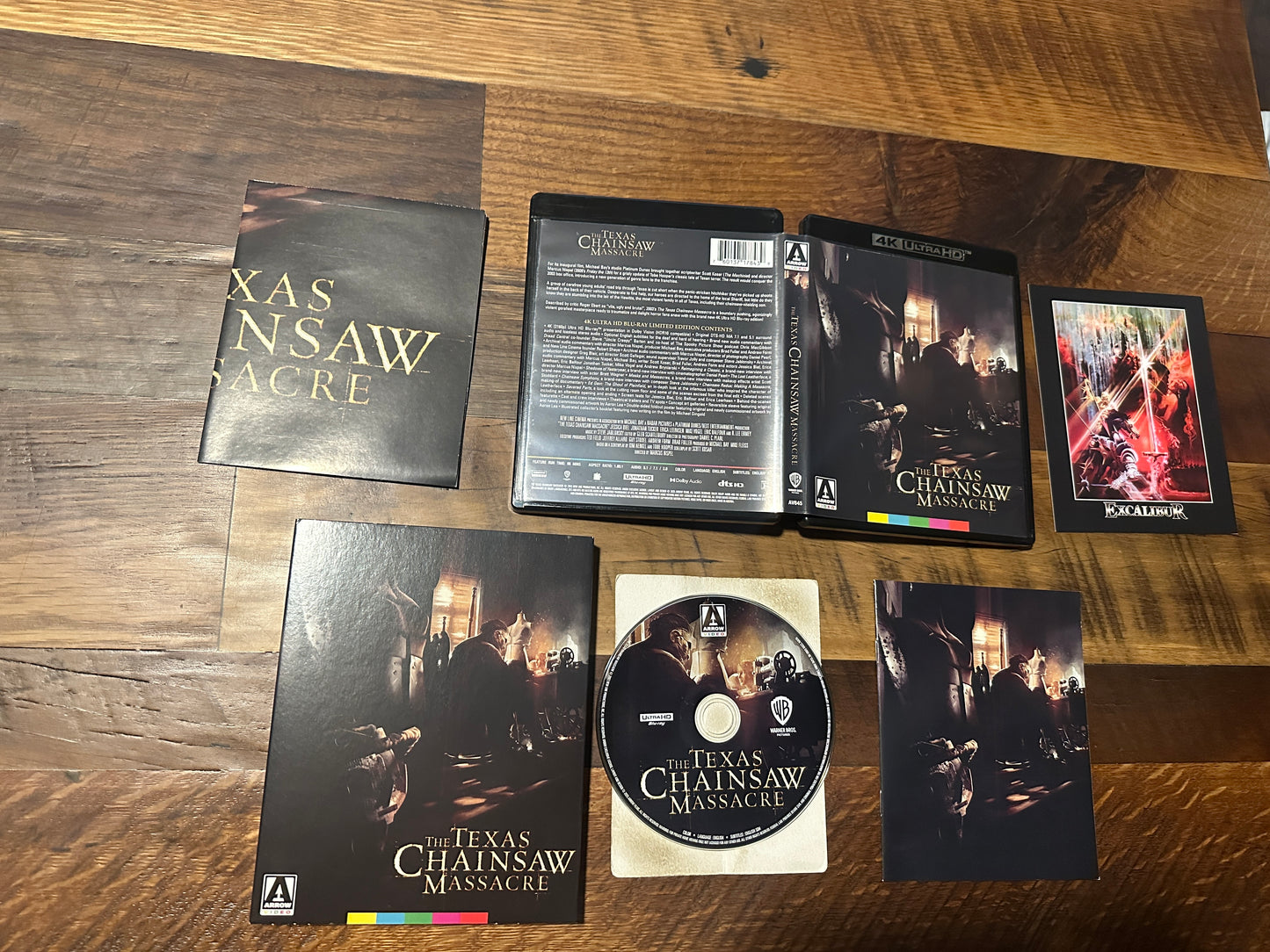 The Texas Chainsaw Massacre 2003 (4K Ultra HD, Arrow Video, Slipcover, Limited Ed)