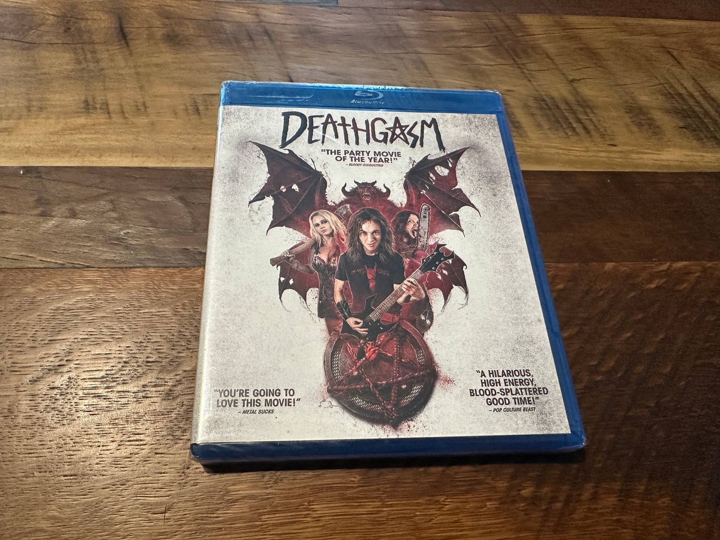 Deathgasm (Blu ray, Dark Sky Films, 2015 Horror Classic, Widescreen, NEW)